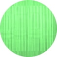 thumbnail image 1 of Ahgly Company Indoor Round Abstract Emerald Green Contemporary Area Rugs, 8' Round, 1 of 4