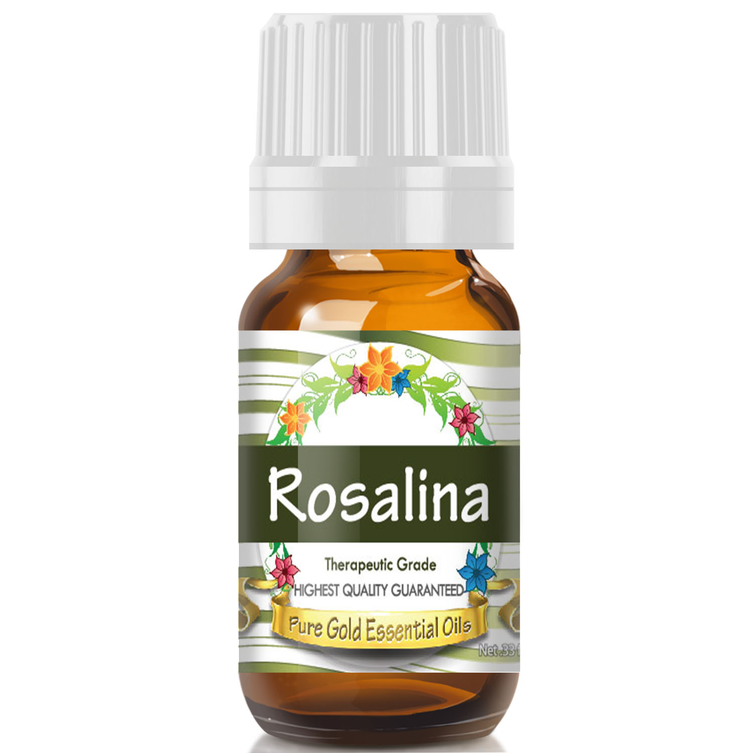 Pure Gold Rosalina Essential Oil, 100 Natural & Undiluted, 10ml