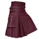 thumbnail image 2 of Hombres Cortos Pantalones Cortos Estilo Sólido Snap Sujetador Falda Plisada con Bolsillos de Uso Diario Casual para Al Aire Libre, 2 of 7