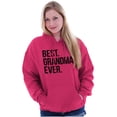 thumbnail image 3 of Best Grandma Ever Nanna Gigi Nan Cute Women Plus Size Graphic Pullover Hoodie Brisco Brands 2X, 3 of 3