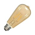 thumbnail image 1 of Satco Produits S9579 6.5W St19 LED Ambre Transparent 2300K 650 Lumens, 1 of 10