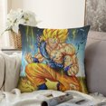 thumbnail image 1 of Dbz Goku Super Saiyan Thunder Power Damage Fight Cool Design Couch Pillowcase, 1 of 3