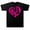 Black, variant on AJ Lee Heart Logo Merch Summer Unisex Short-sleeved T-shirt Fashion Y2K Printed Casual Stylish Design Tee