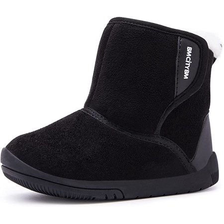 

QWZNDZGR Girls Boys Snow Boots Warm Winter Fur Lined Baby Shoes (Infant/Toddler/Little Kid)