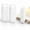 White, variant on DAYBETTER Reading Light, Rechargeable Book Light Clip On for Reading in Bed, 3 Color Modes, 5 Brightness Levels, Portable Night Light for Bookworms, Kids, White