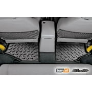 Bestop Jeep Molded Floor Mat Liner Rear Black 5151001 Fits select: 1997-2006 JEEP WRANGLER / TJ