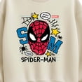 thumbnail image 2 of Marvel - Spider-Man Scribbled Notebook - Women's Oversized Fleece Crew Sweatshirt, 2 of 4