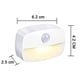 thumbnail image 5 of 4 luces nocturnas con sensor de anochecer a amanecer, luces nocturnas automáticas adecuadas para dormitorio, baño, inodoro, escaleras, cocina, pasillo, niños, adultos, luz nocturna compacta, 5 of 8