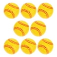 thumbnail image 4 of LEEYNEER 8 Pcs Practice Foam Softball Bucket Baseballs Children‘s Training Student, 4 of 8
