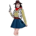 thumbnail image 4 of Cosplay Story Woody Costume Sets Cowboy Christmas Dress Unisex Sheriff's Halloween Carnival Dress Up Party Toy Stage Performance High Quality, 4 of 5