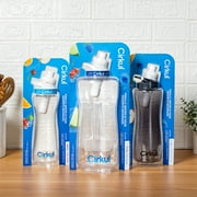 Cirkul 62oz Plastic Water Bottle with Blue Lid and Flavor Cartridge (FitSip Star Blast)