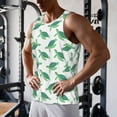 thumbnail image 5 of Balery Sea Turtle Pattern Men's Workout Tank Top Gym Muscle Tee Fitness Bodybuilding Sleeveless T Shirt Quick Dry Fit Muscle Tank Top Slim-Fit Tank-X-Large, 5 of 7