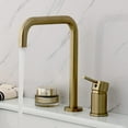 Bathroom Sink Faucet, All Copper Split Basin Faucet, Single Handle