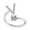 Silver-V, variant on TIMIFIS Rings Knuckle Stacking Rings Women's Fashion Opening Ring Couple Ring Opening Letter Ring Jewelry Rings for Women;Teen Girls;Man - Summer