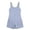 Dark Blue, variant on Women's Striped Short Overalls,Sleeveless with Button Straps and Pockets