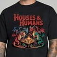 thumbnail image 3 of Houses & Humans Dungeons And Dragons Game Men's And Women's Graphic Tee 100% Cotton by TBun, Full Sizes S-5XL, 3 of 5