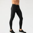 thumbnail image 2 of VEKDONE 2025 Men Compression Pants Sports Tights Leggings Baselayer Running Workout Active Athletic Gym Long Pants A Black,Medium, 2 of 7
