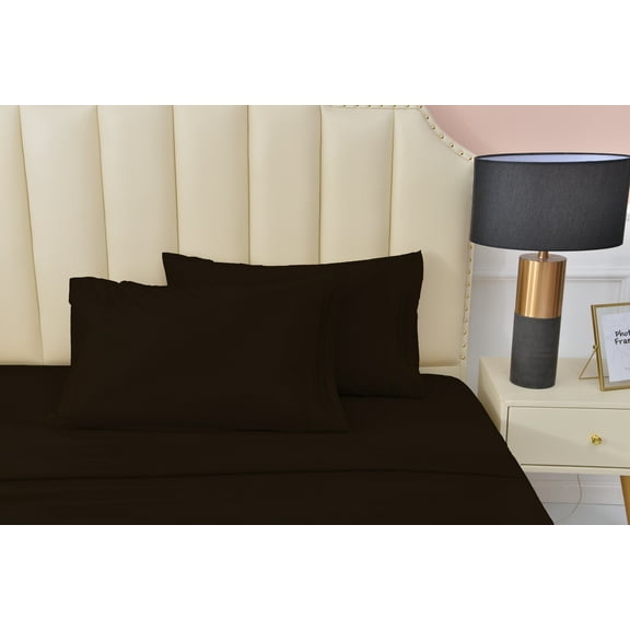 Premier 2000 Rayon Made from Bamboo Bed Sheets Set-TwinXL Coffee Sheets, Ultra Soft Sheets-Deep Pockets 16"-Wrinkle Resistant-3 Pieces, TwinXL, Coffee