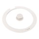 thumbnail image 3 of Tapa de olla Tapa universal Accesorios de cocina Utensilios de cocina Parte Tapa de olla de cocina Vidrio Blanco M, 3 of 9