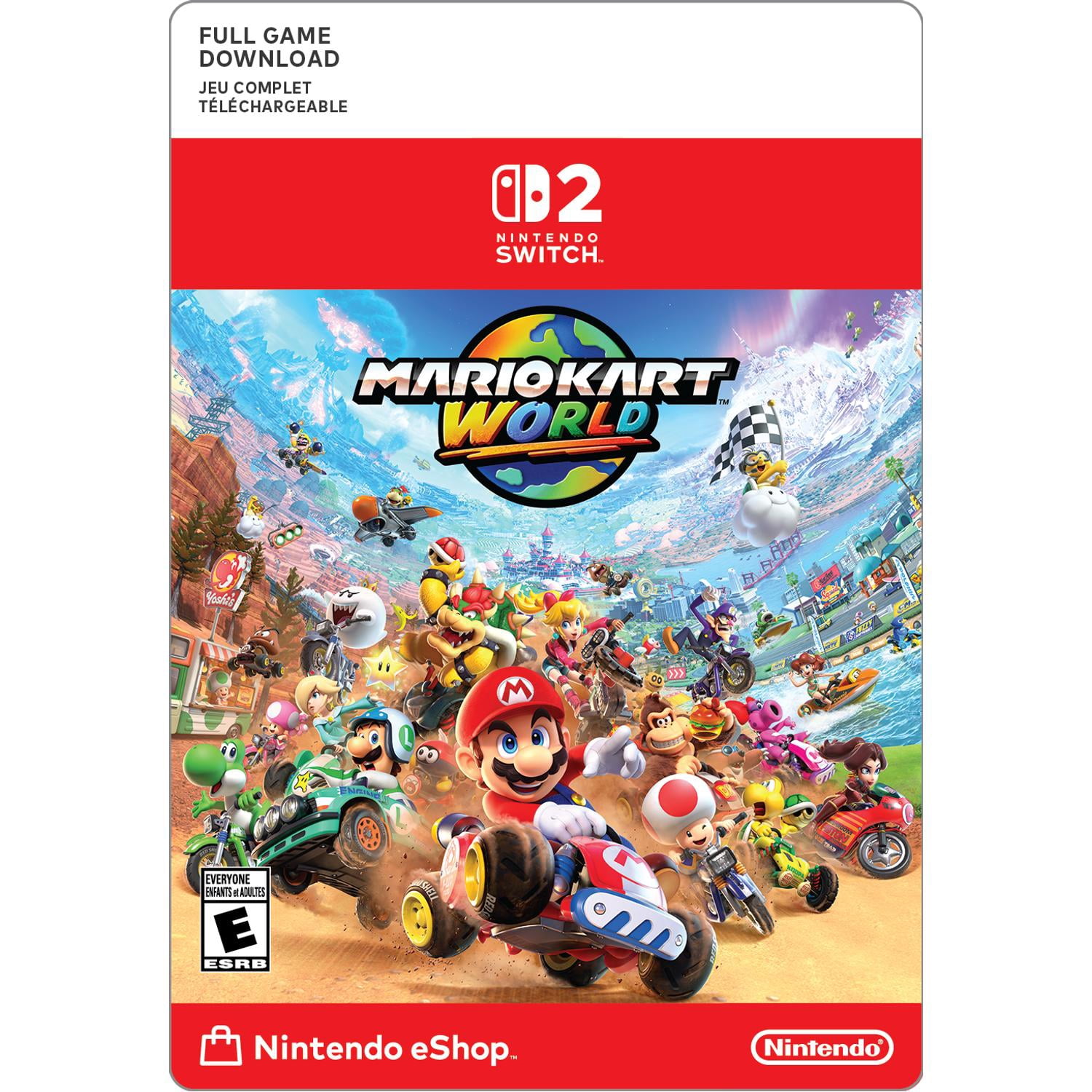 Nintendo Switch MARIO KART WORLD Nintendo Switch Mario Kart World (Digital Code) - Walmart.ca