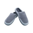 thumbnail image 2 of Isotoner  Microterry and Waffle Travis Hoodback Slipper (Men), 2 of 4