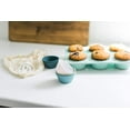 thumbnail image 4 of nipocaio 12 Moules à Muffins en Silicone Standard, 4 Couleurs, Réutilisables, Lavables au Lave-Vaisselle, 4 of 5
