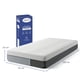 thumbnail image 2 of SNOOZELLE COMFORT Colchón Individual 25 cm Altura, Memory Foam con Carbón Activado y Gel Cooling Que Disipa el Calor, Espuma de Alta Densidad Libera Puntos de Tensión, Tela Transpirable, 2 of 8