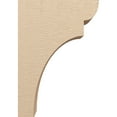 thumbnail image 3 of 11"W x 22"D x 33"H Classic Yorktown Rough Cedar Woodgrain TimberThane Corbel, Primed Tan, 3 of 6