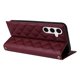 thumbnail image 3 of For Samsung Galaxy S25 Case Suction Cup PU Leather Wallet Phone Cover with Straps - Black, 3 of 5