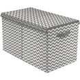 thumbnail image 5 of Sorbus Kids Large Toy Storage Chest with Lid, Silver, 5 of 7