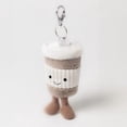 thumbnail image 1 of Llavero de Peluche Vaso de Cafe Jelly Cat para Bolso, Nuevo Con Etiqueta, 1 of 5