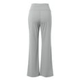 thumbnail image 5 of HXWCHs Women's DriMore Core Yoga Pants Relaxed Fit Active Workout Lounge Pants Light Gray L, 5 of 6