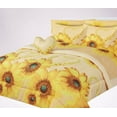 thumbnail image 2 of SAMIMPORT-2011 6-Piece Sunflower Ivory Soft Bedding Bed in a Bag, Twin, 2 of 6