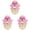 Pink-3pcs, variant on Mini Retractable Utility Knife Cartoon, 1 Pc Adorable Ghost-Shaped Box Cutter, Pocket Size Art Craft Cutter For Office, Home, Artscrafts, Cartons,Cardboard, Paper, Package Opener,Pink
