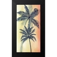 thumbnail image 2 of Popp, Grace 11x18 Black Modern Framed Museum Art Print Titled - Vintage Palms II, 2 of 5