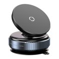 thumbnail image 1 of Soporte de teléfono para coche con ventosa y rotación de 360 ​​grados Negro, 1 of 9