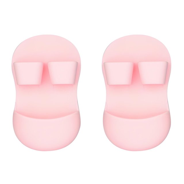 Silicone Face Scrubber Face Cleanser and Massager Brush Silicone Face Scrubber Exfoliating Brush Finger Face Scrubber Manual Face Scrubber for Exfoliating Deep Cleaning