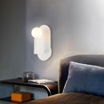 thumbnail image 2 of E14 Candlestick Wall Light, Ultra-thin Metal Wall Light, Bedside Wall Lights, Retro Designer Wall Lights - White, 2 of 5