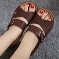 thumbnail image 3 of Ropa exterior Sandalias y pantuflas Zapatillas de punta plana estilo romano Wmkox8yii  hj789, 3 of 4