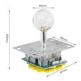 thumbnail image 4 of YISITIAN Joystick Lumineux Coloré à LED, Commutable 4/8 Voies, Haute Précision, Longue Durée, Compatible USB, Windows CA919-4508, 4 of 9