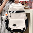 thumbnail image 1 of Mochila Escolar Deportiva con Bloques de Color para Niños y Adolescentes, Ideal para Estudiantes de Secundaria y Preparatoria., 1 of 6