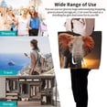 thumbnail image 4 of Yiaed Elephant Sunset in Kenya Print Handbag for Women Tote Purse Shoulder Bag Large Fashion Hobo Purse Handbag Shopping Tote, 4 of 5