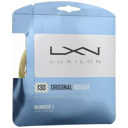 Original Rough 130 Tennis Racquet String, For players who sek power and spin By Luxilon Ship from