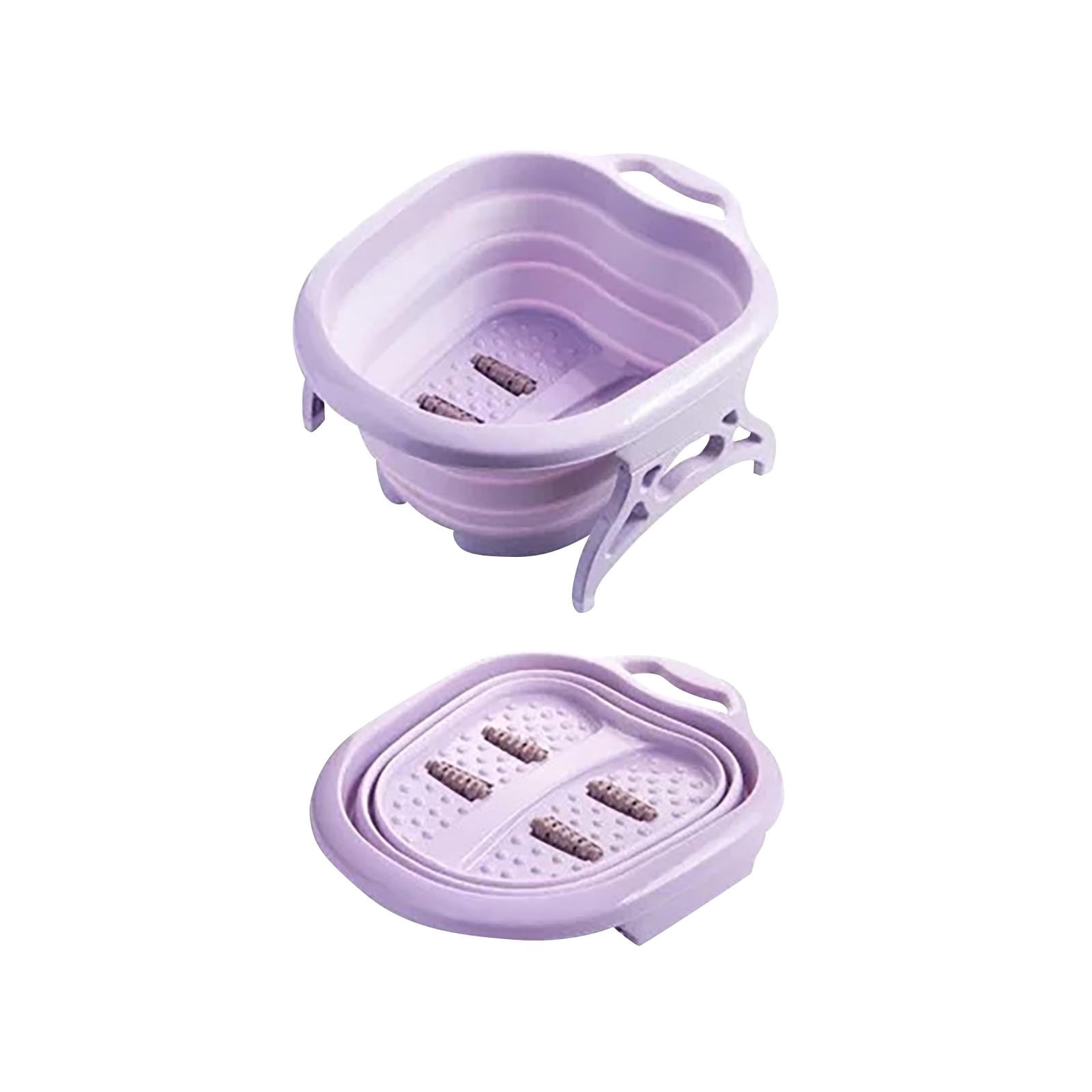 Bdday Foldable Foot Spa Massager, Foot Spa Bath Massager, Foldable Foot Soaking Bath Tub, Portable Travel Foot Bathtub, Ideal Gift for Relieving Fatigue and Stress