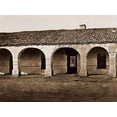 thumbnail image 2 of Watkins, Carleton 24x19 White Modern Wood Framed Museum Art Print Titled - San Miguel Mission, San Miguel, California, 1876-1880, 2 of 4