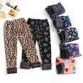 thumbnail image 5 of Kiijoy Toddler Girls Lined Leggings Soft Warm Tights Stretch Yoga Pants, Sizes 4-5, 5 of 5