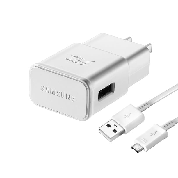 Adaptador de pared rápido adaptable, cargador micro USB para Samsung Galaxy S7 S7 Edge S6 S6 Edge No