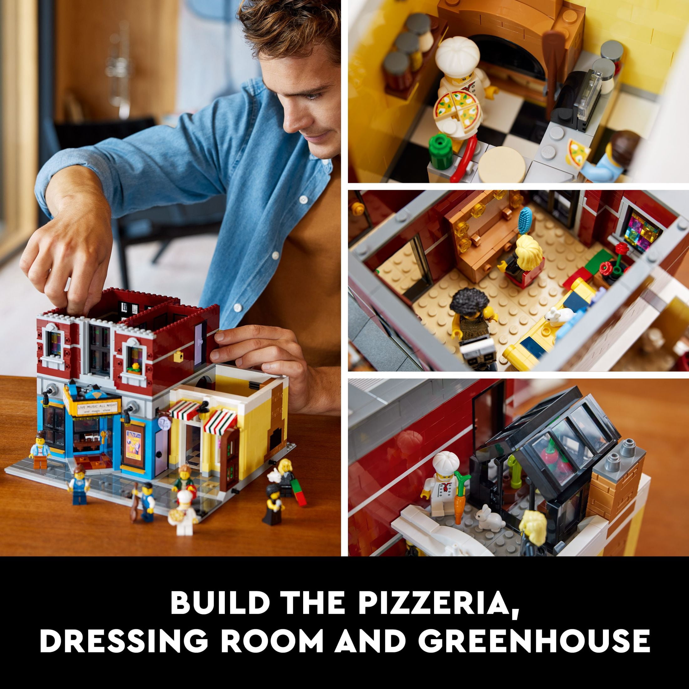 LEGO Icons Jazz Club Building Blocks for Adults - Office or Book Shelf Decor for Men & Women, Ages 18+ Years - Gifts for Birthdays - 10312