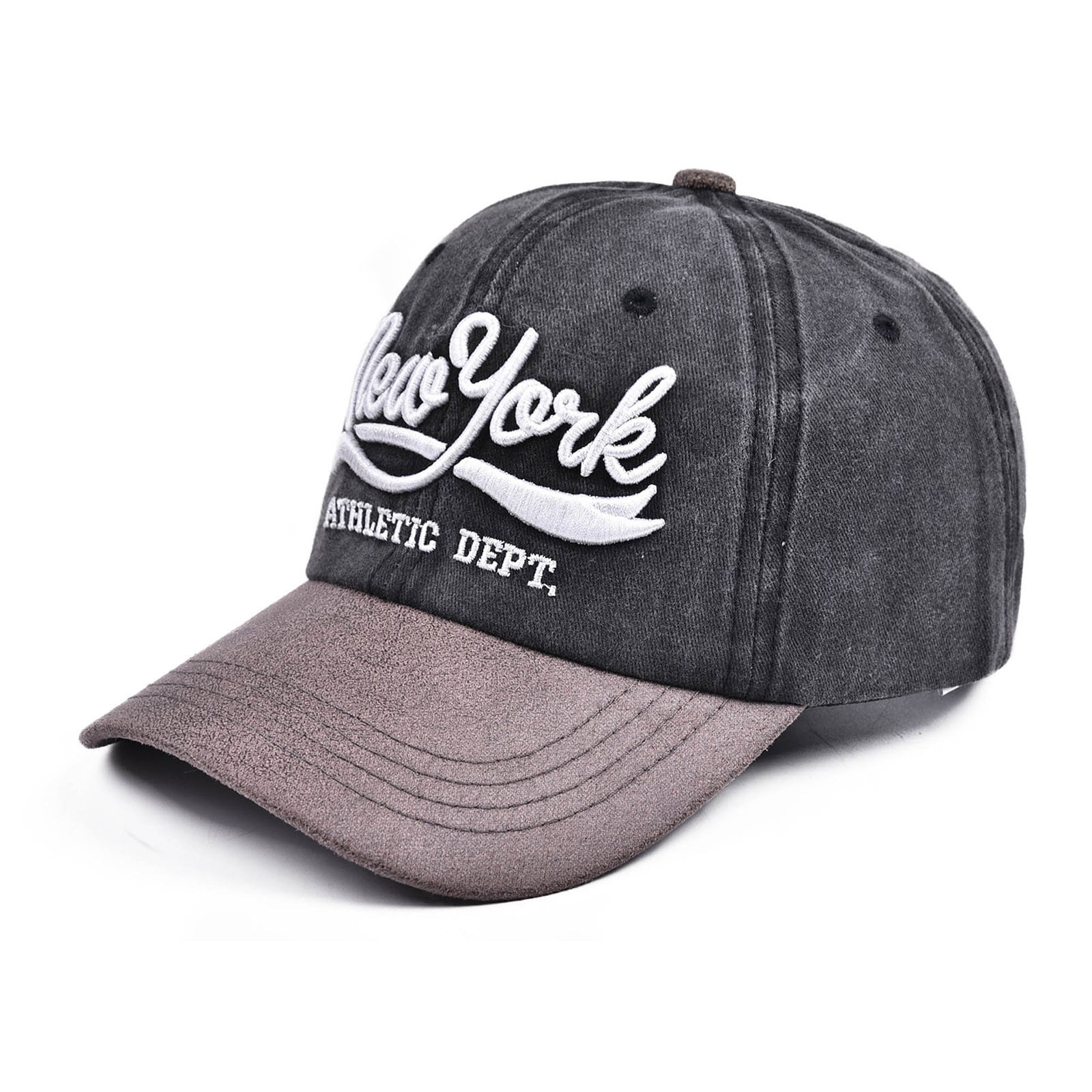 Funky Junque Women's Distressed Baseball Cap - Embroidered "Good Moms Say Bad Words" Hat, Black, One Size