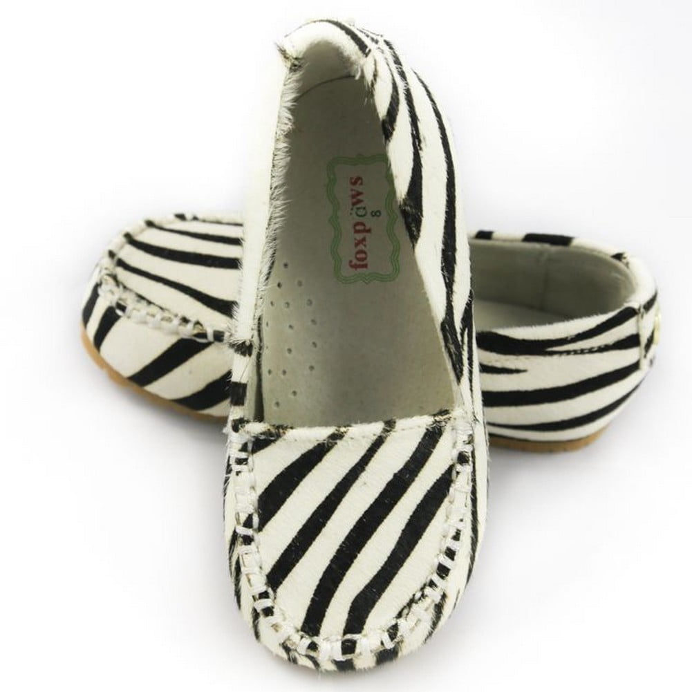zebra loafers